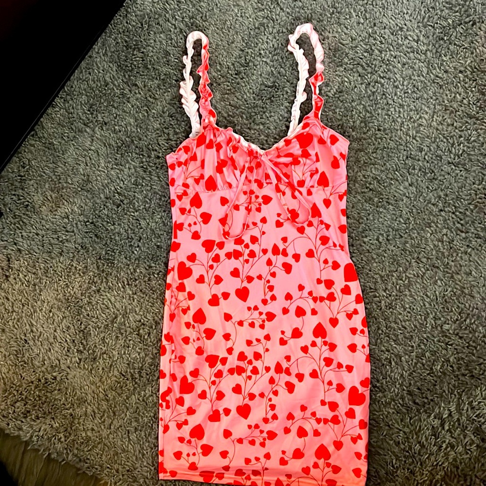 Heart dress size medium